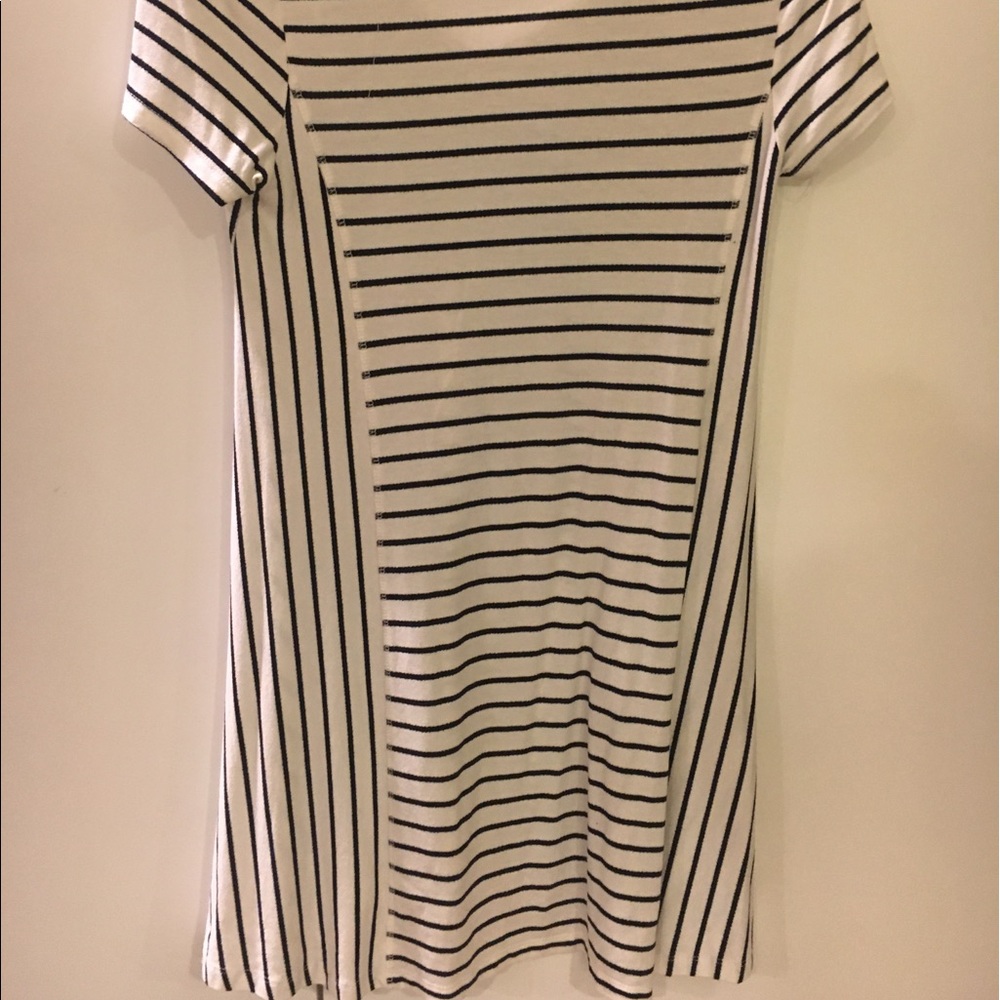 Striped T-shirt dress